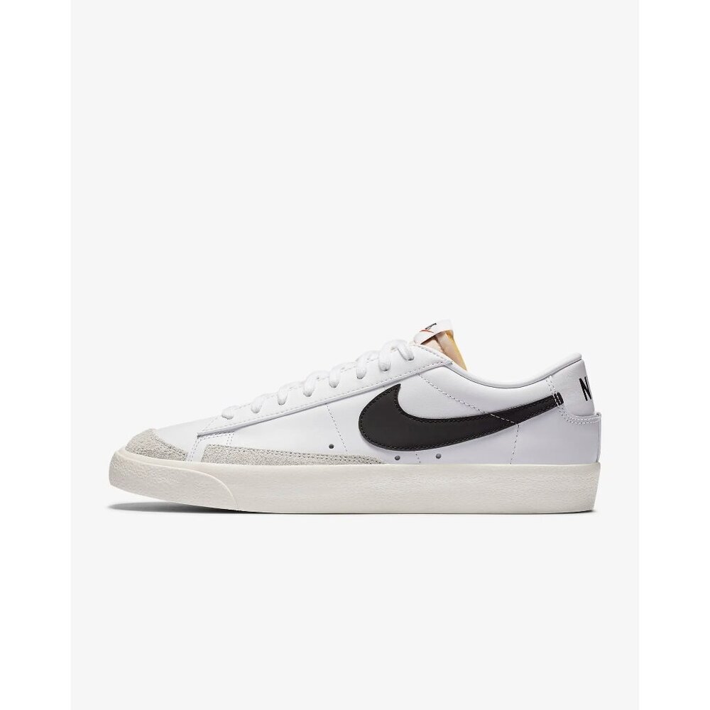 Nike Blazer Low '77 Sneakers in White Black Sail 8.5 with box Womens Athletic - Picture 6 of 17